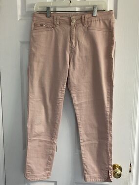 Carreli Blush Pink Slim Ankle Pants Size 10/31